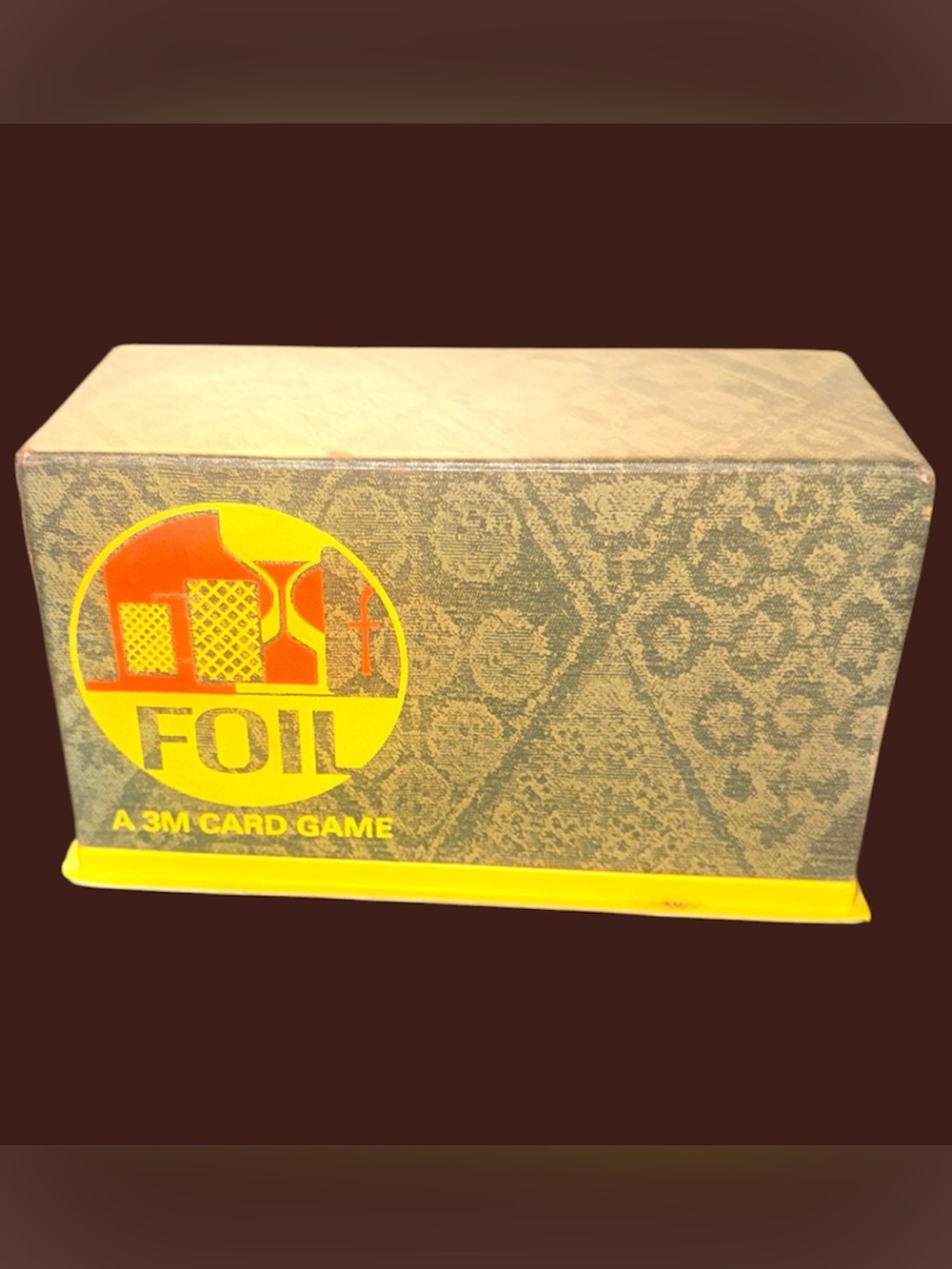 Vintage 1969 “Foil” Card Game by 3M Butter Box Edition